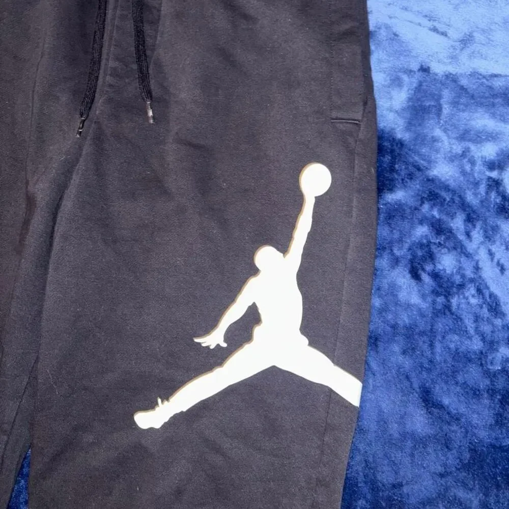 Jordan Men's Black Joggers-tracksuits